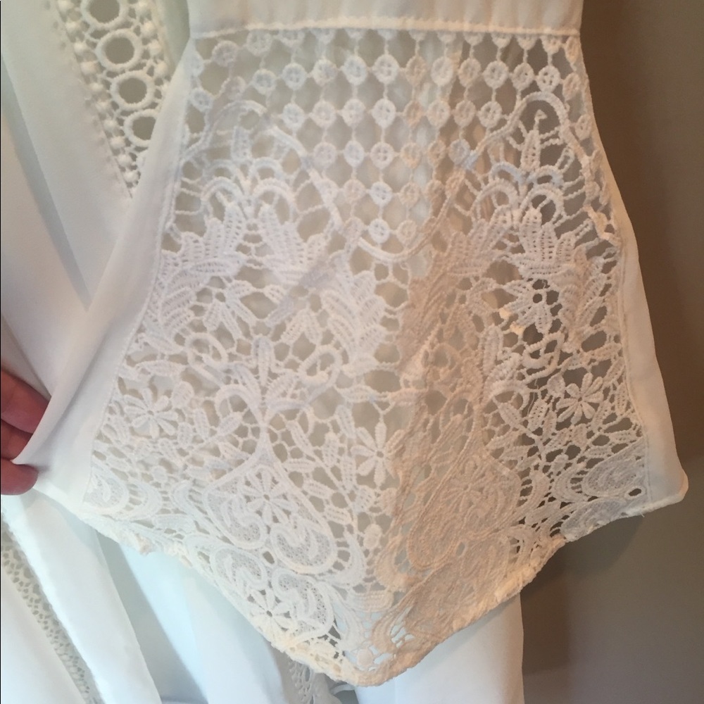 Sequine Heart Boho Dress Brand Sz M - Picture 4 of 11